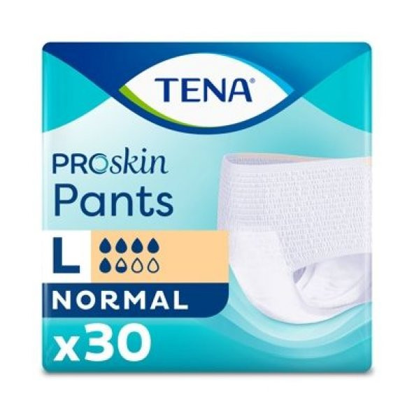 Tena Proskin Pants Normal 5.5 Damla Emici Külot Büyük Boy L 30lu