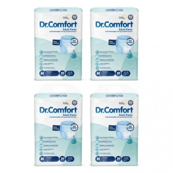 Dr. Comfort Emici Külot Hasta Bezi M Orta Boy 120 Adet