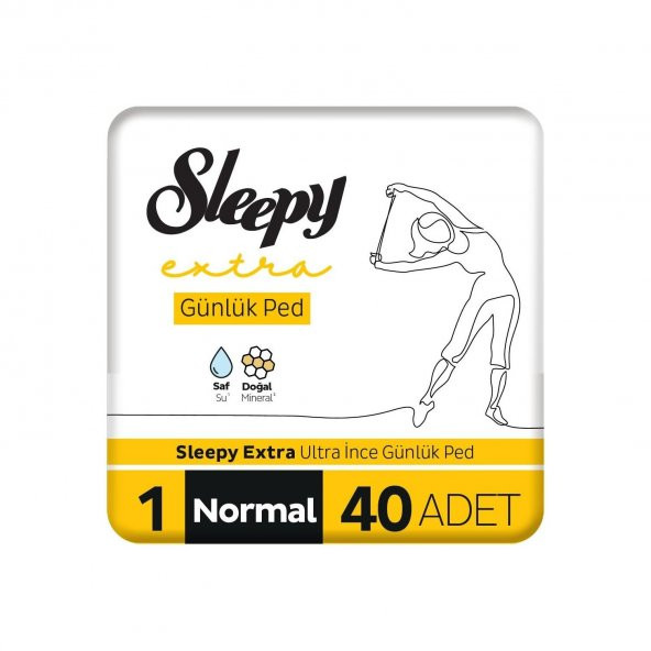 Sleepy Günlük Ped Ekstra Normal 40Lı