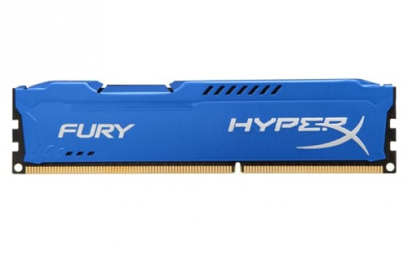 Kingston HyperX Fury Blue 8GB 1600MHz DDR3 Masaüstü Ram (HX316C10F/8) - 1