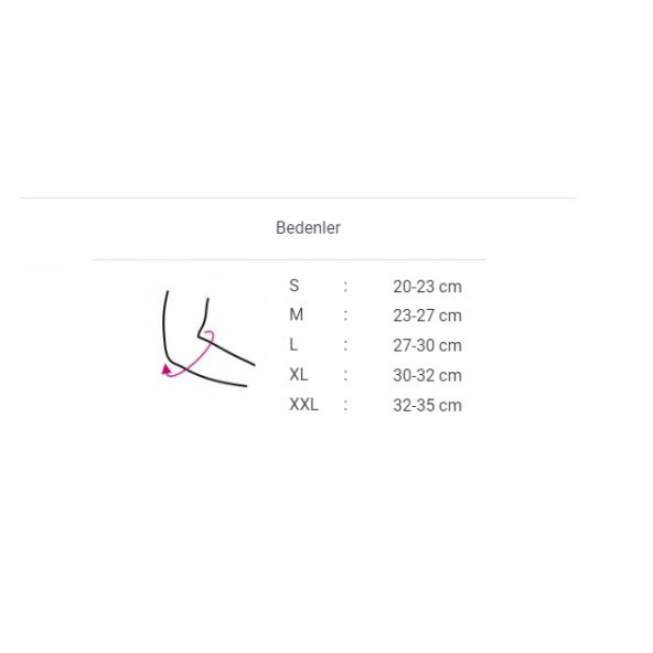 Orthocare 3920 Epicare Comfort Plus Örme dirseklik (epikondilit destekli ekstra bantlı - 2