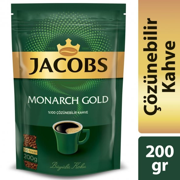 Jacobs Monarch Gold Ekonomik Paket 4x200 gr