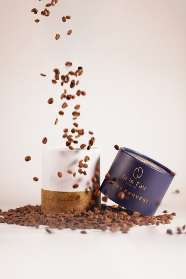Türk Kahvesi Premium Taze Öğütülmüş  Bol Köpüklü Özel Silindir Kutu 250 gr - 4