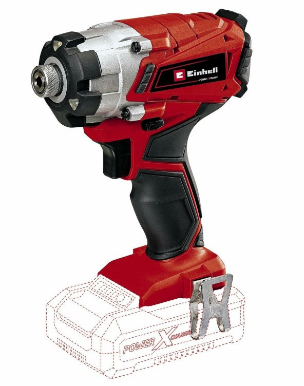 EİNHELL TE-CI 18/1 Li DarbeliVidalama + AXXIO 18/115 Q Akülü AvuçTaşlama +2,5Ah StarterKit+BezÇanta - 3