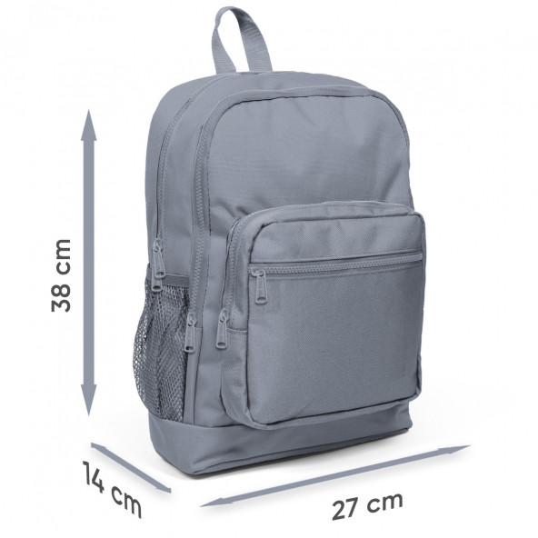 Coral High Kids Renk Geçişli Dört Bölmeli Okul Sırt Çanta Seti 3 ''lü 23710 - 5