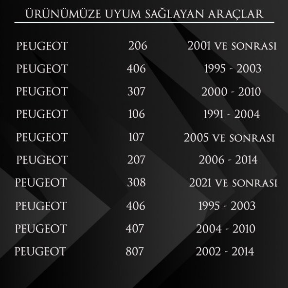 Peugeot 306,106,206,307,207,107 için Radyatör Ek Depo Kapağı - 2