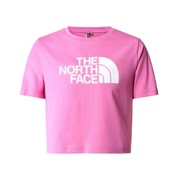 The North Face Crop Easy Kız Çocuk Tişörtü NF0A83EULV71 ürün görseli