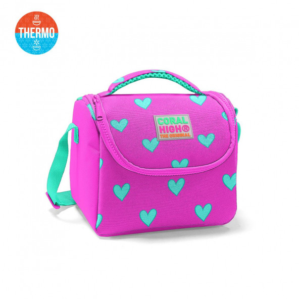 Coral Hıgh Kıds Kalp Modelli 3'lü Okul Çanta Seti 3''lü 23113 - 5