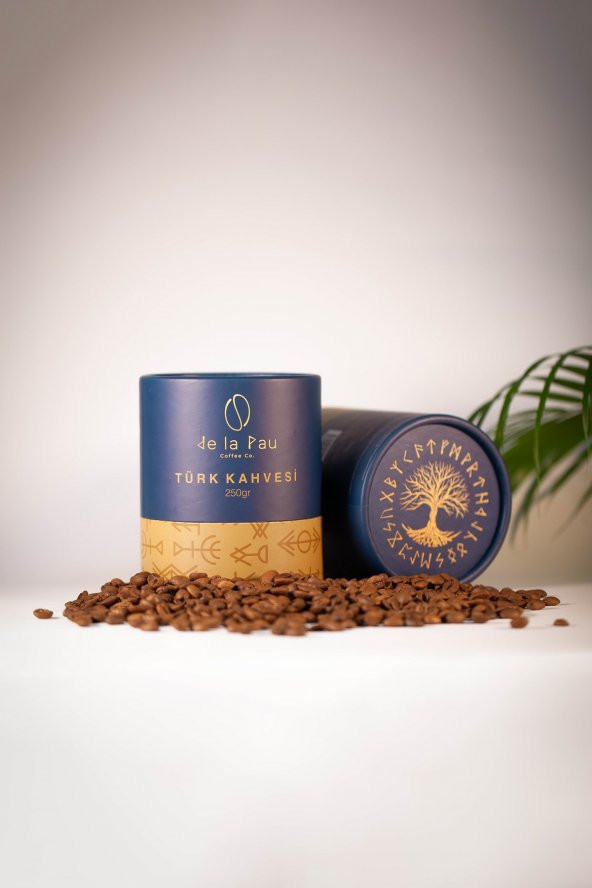 Türk Kahvesi Premium Taze Öğütülmüş  Bol Köpüklü Özel Silindir Kutu 250 gr 6lI - 4