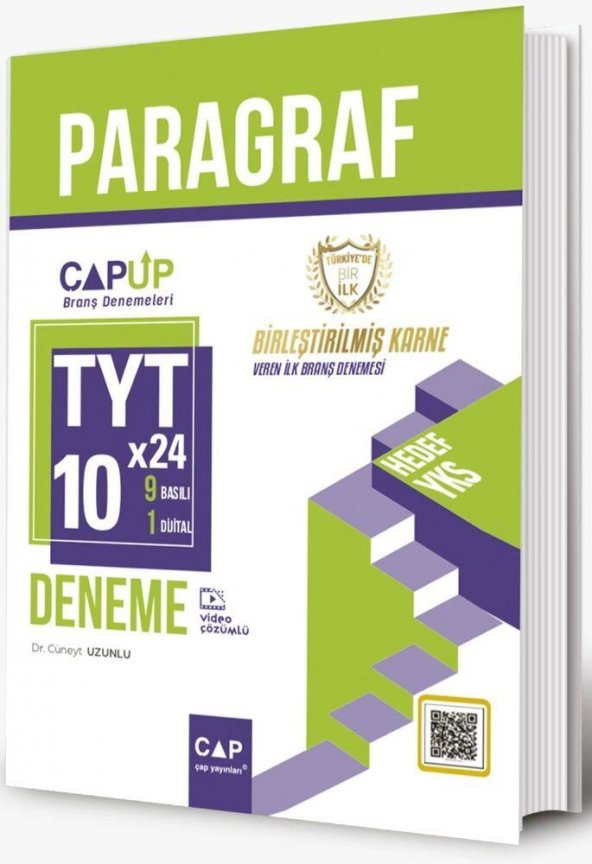 TYT Paragraf 10 x 24 Up Deneme Çap Yayınları
