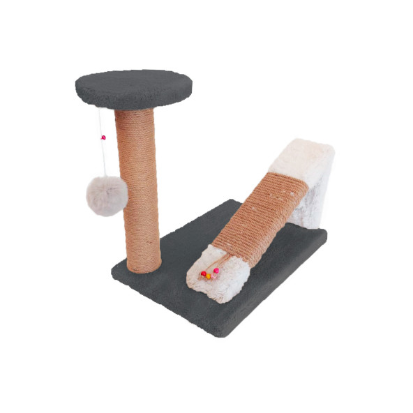 Platform ve Rampa Kedi Tırmalama Tahtası Karışık Renk - 3