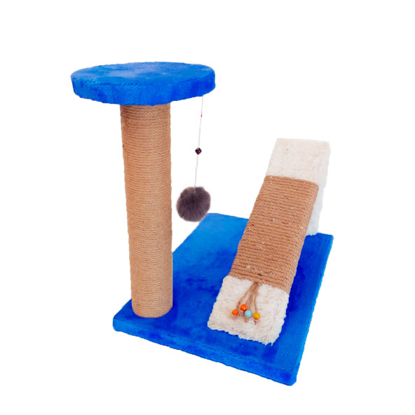 Platform ve Rampa Kedi Tırmalama Tahtası Karışık Renk - 5