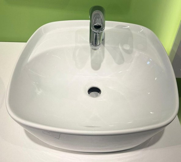 Serel 46x46 cm Tezgah Üstü Çanak Lavabo 3051TXS110H - 4