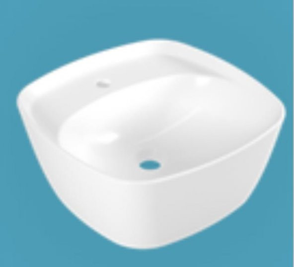 Serel 46x46 cm Tezgah Üstü Çanak Lavabo 3051TXS110H - 5
