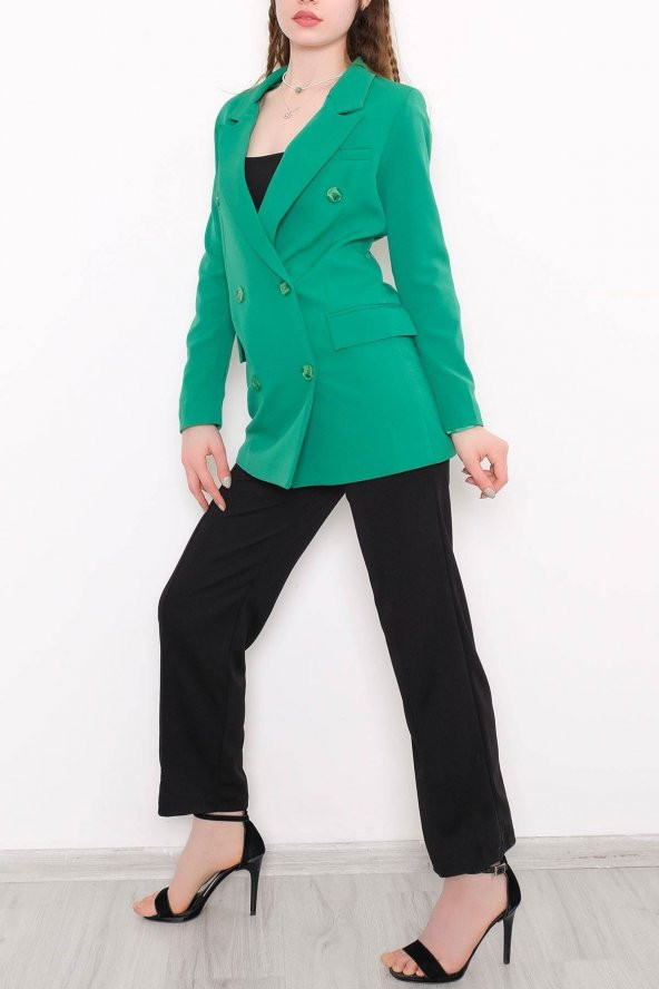 Blazer Ceket Açıkyeşil - 9308.1174. - 5