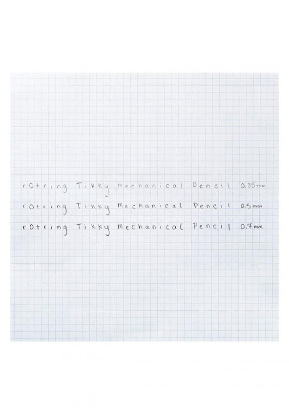 0.3 / 3.5 Mm Tikky Uçlu Kalem Siyah Renk 1 Adet Rotring Siyah Versatil Kalem 0,3 Mm Mekanik Uçlu Kalem - 4