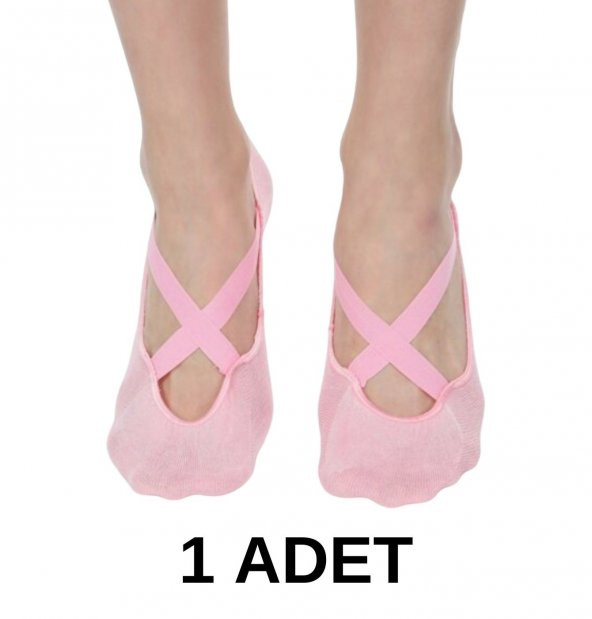 Kadın Kaydırmaz Silikon Tabanlı Yoga Plates ve Spor Çorabı - 2