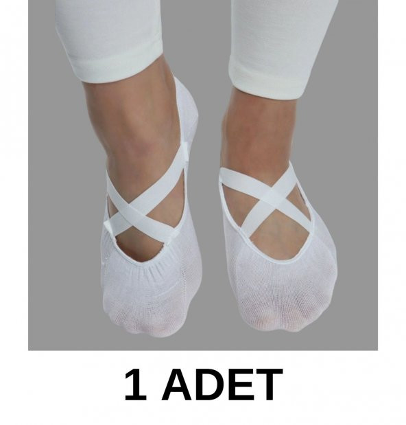 Kadın Kaydırmaz Silikon Tabanlı Yoga Plates ve Spor Çorabı - 9