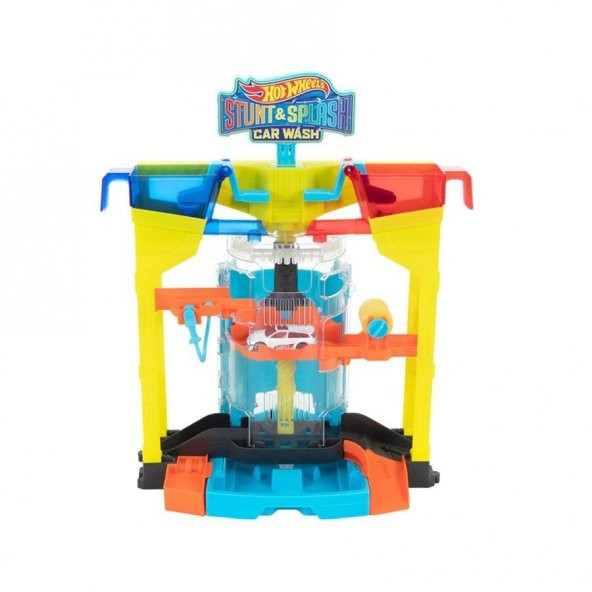 Hot Wheels Oto Yıkamada Renk Değiştirme Oyun Seti - 1