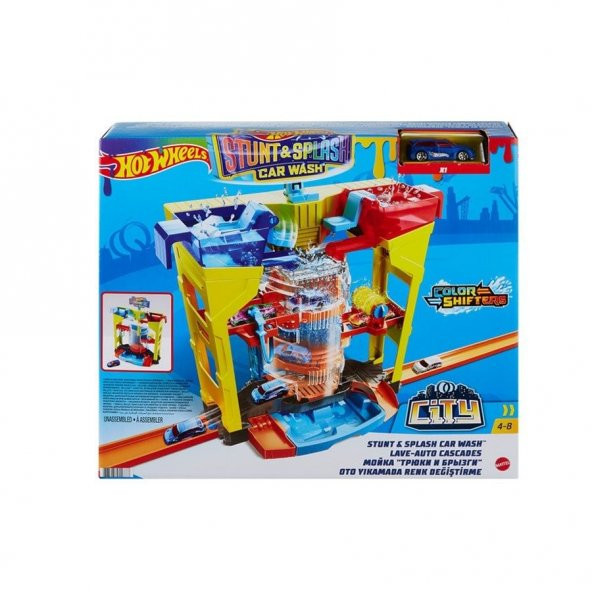 Hot Wheels Oto Yıkamada Renk Değiştirme Oyun Seti - 3