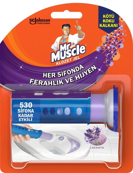 Mr Muscle Klozet Jel Lavanta Tuvalet Temizleyici