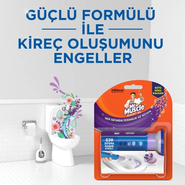 Mr Muscle Klozet Jel Lavanta Tuvalet Temizleyici - 3