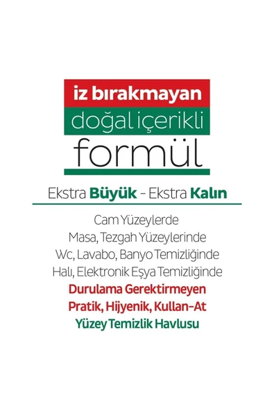Sleepy Easy Clean Yüzey Temizlik Havlusu 3X100 (300 Yaprak) - 5
