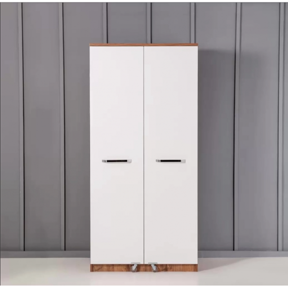 Zeytun Çok Amaçlı 165 Derece Açılabilir 2 Kapaklı Kiler Mutfak Dolabı - 3