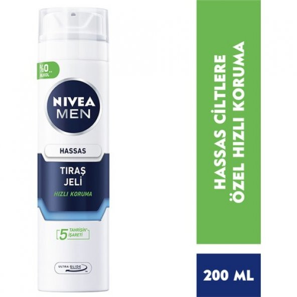 Nivea Tıraş Jeli Hassas 200ml