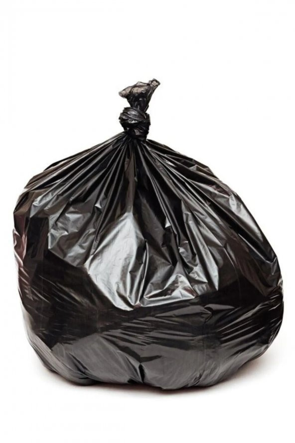 KUMSAL  J400 Siyah Çöp Poşeti 80x110 Rulo Çöp Poşeti 400 gr 10,LU - V - 2