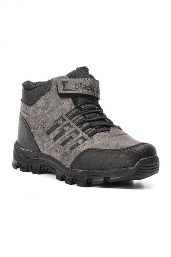 Black Sea Füme İçi Kürklü Çocuk Outdoor Bot