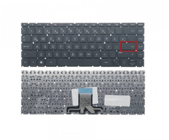 Hp Pavilion 14-bp000 1PB23EA Notebook Klavyesi (Siyah TR)