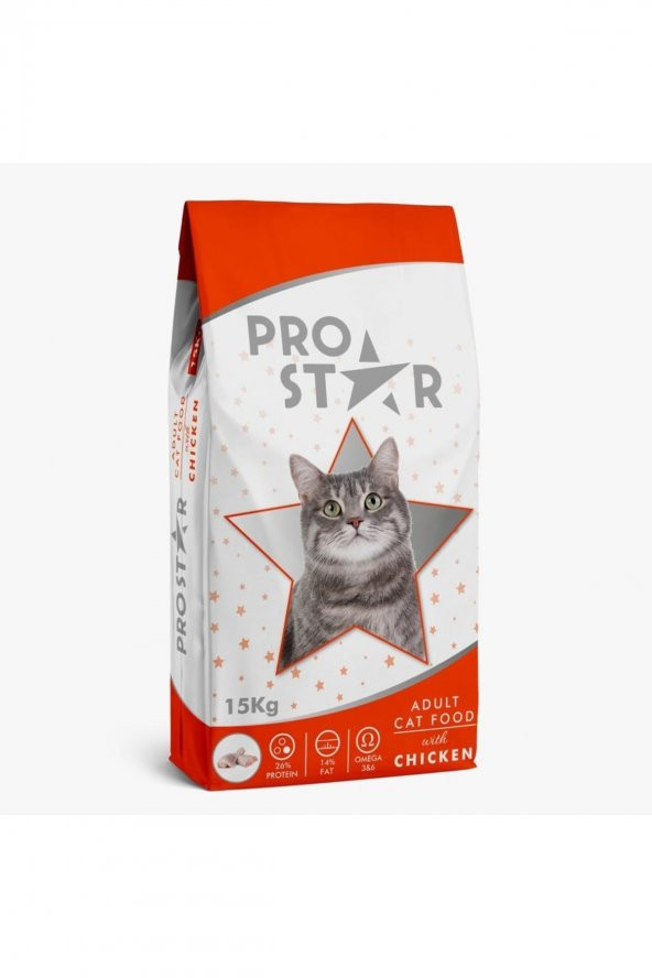PRO STAR Prostar Tavuklu Yetişkin Kedi Maması