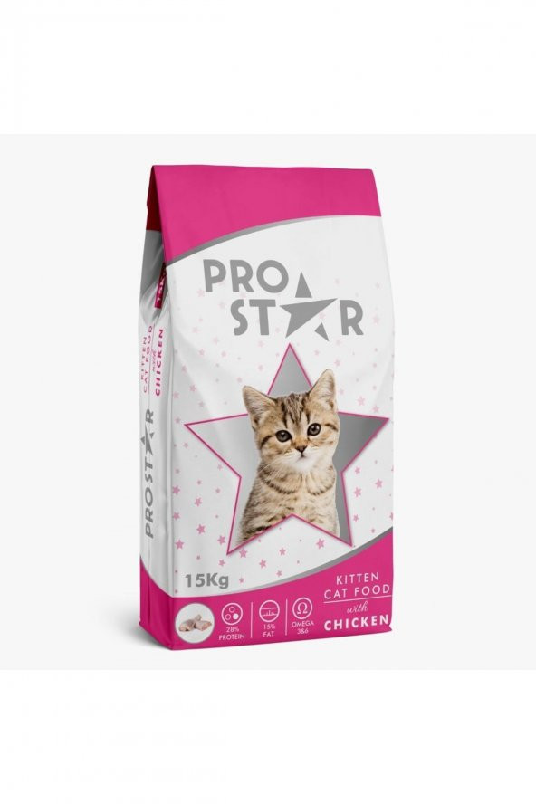 PRO STAR Prostar Tavuklu Yavru Kedi Maması