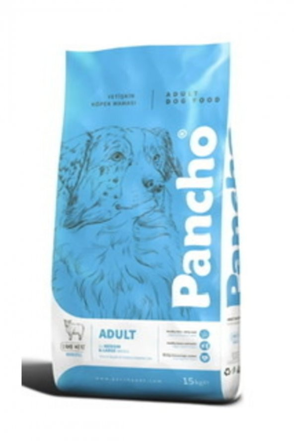 PANCHO Yetişkin Köpek Maması Kuzu Etli 15 Kg