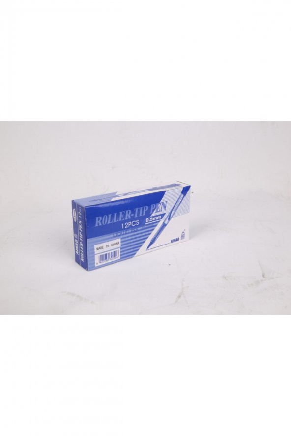 Roller Tip Pen 0,5mm Mavi Pilot Kalem 12 Adet - 1