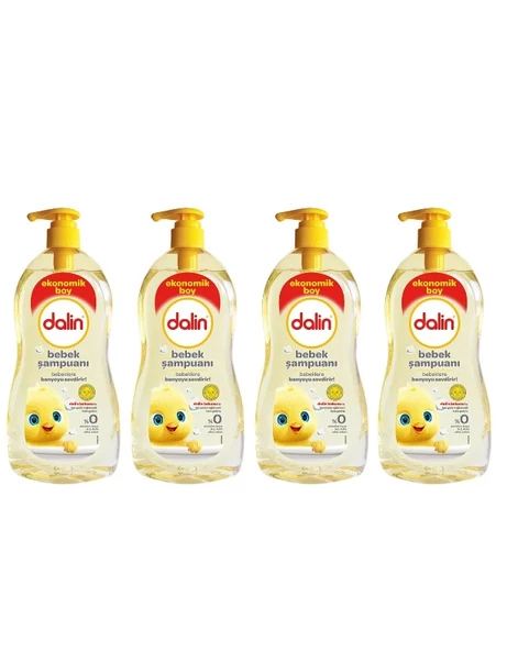 Dalin Şampuan Klasik 700 ml + 200 ml X 4 Adet