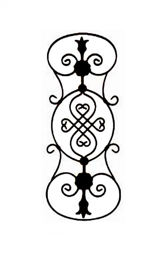 Dekoratif Amaçlı Balkon / Kapı / Merdiven Korkuluk-Küpeşte Modeli ürün görseli