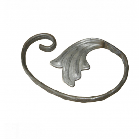 Yapraklı C Motif - Pencere - Balkon - Duvar Üstü Korkuluk-Küpeşte (100 Adet) ürün görseli