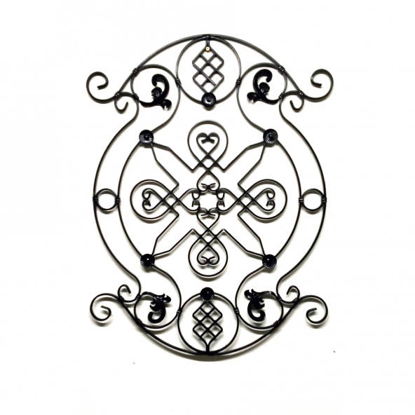 Dekoratif Amaçlı Balkon / Kapı / Merdiven Korkuluk-Küpeşte Modeli  (1 Adet) ürün görseli