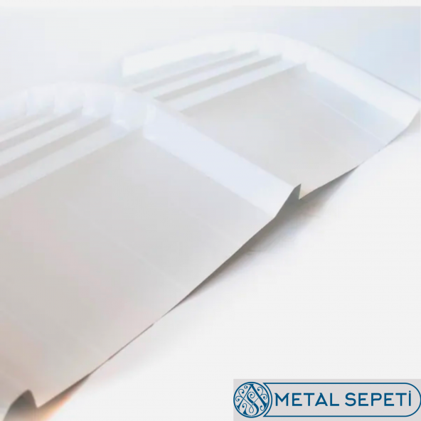 5 Adet Beyaz Panel Mahyası