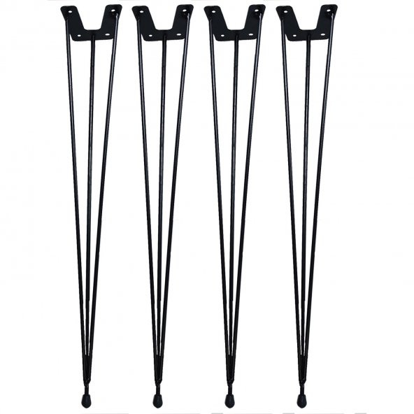Firkete Tel Sehpa Ayağı Tekli (50 cm) - 2