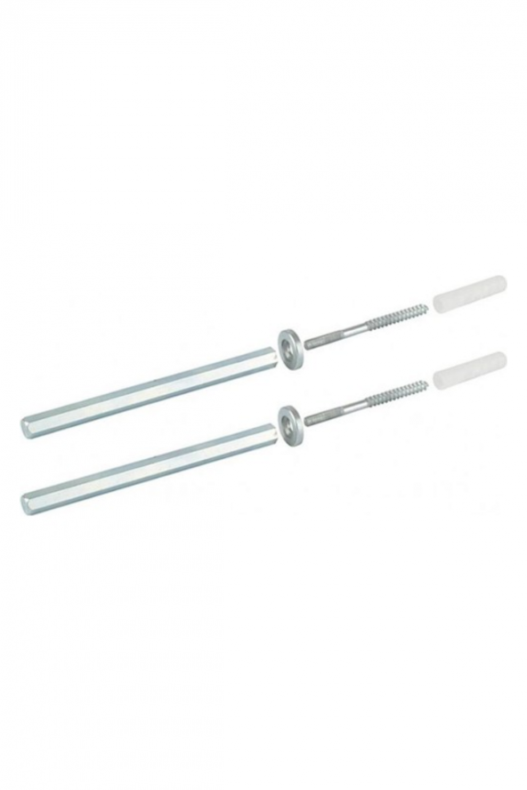 Gizli Raf Tutacağı Set (10 cm. Uzunluğunda, 2 Adet Gizli Raf Tutacağı + Vida + Dübel)