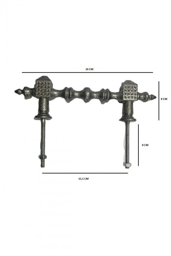 Ferforje Kapı Kolu - 2