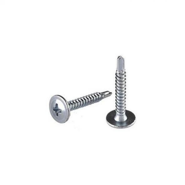 Pul Başlı Matkap Uçlu Vida (3,9x25mm - 25 Adet)