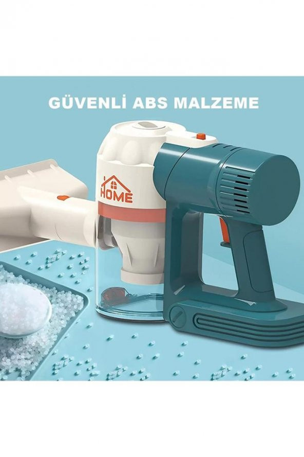 Birlik Oyuncak Işıklı Pilli Şarjlı Dikey El Süpürgesi - 3