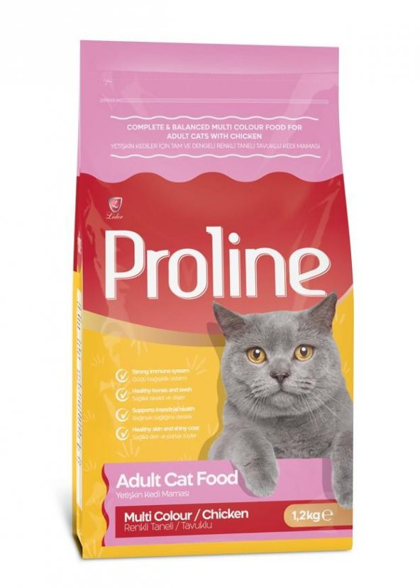 Proline Renkli Gurme Yetişkin Kedi Maması 1,2 Kg