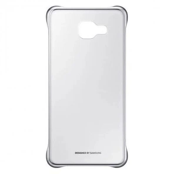 Samsung A510F Galaxy A5 (2016) Clear Back Cover Orjinal Kılıf - Gümüş EF-QA510CSEGWW - Resim 6