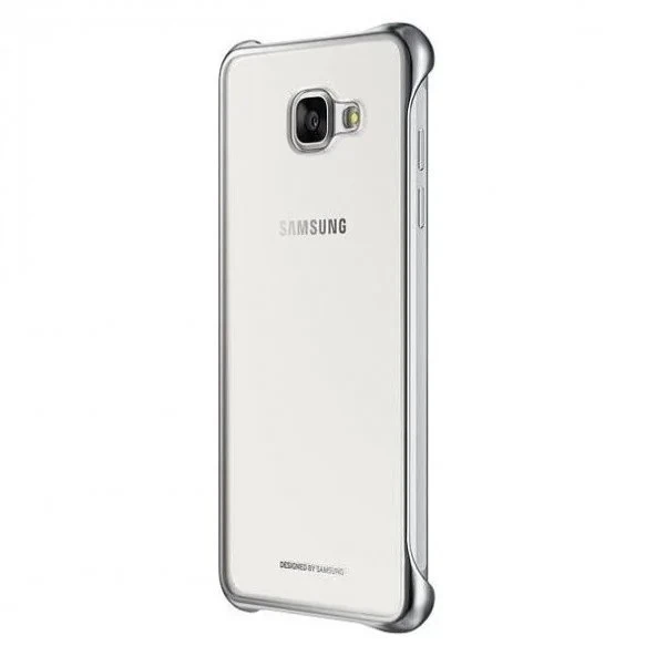 Samsung A510F Galaxy A5 (2016) Clear Back Cover Orjinal Kılıf - Gümüş EF-QA510CSEGWW - Resim 9