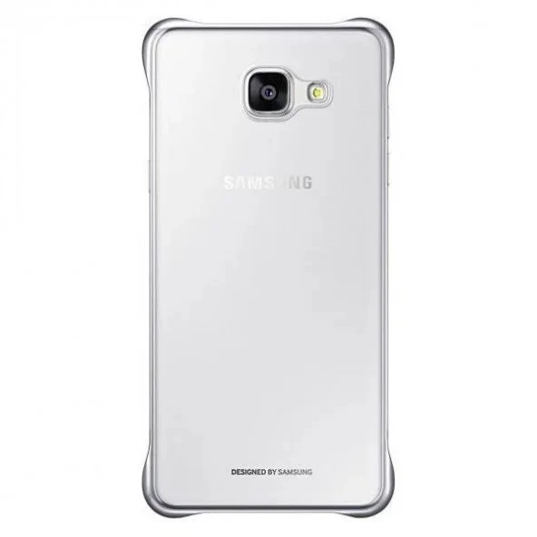 Samsung A510F Galaxy A5 (2016) Clear Back Cover Orjinal Kılıf - Gümüş EF-QA510CSEGWW - Resim 7